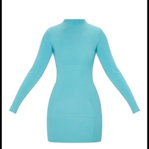 NWT Dusty Turquoise Longsleeve Dress